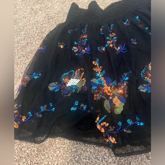 Anthropologie Sequins Tulle Skirt Medium - Picture 11 of 15